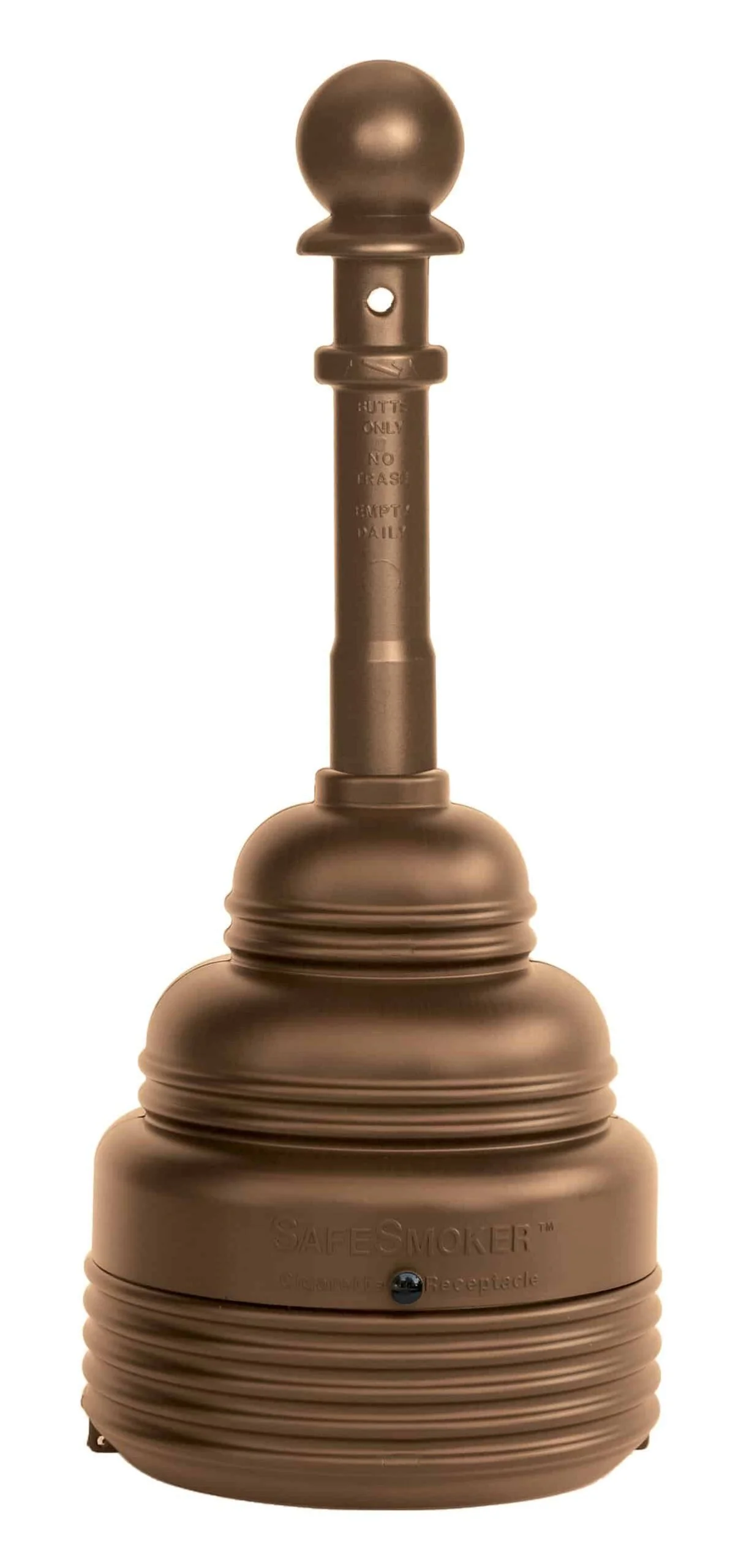 SafeSmoker pipe adapter in brown color.