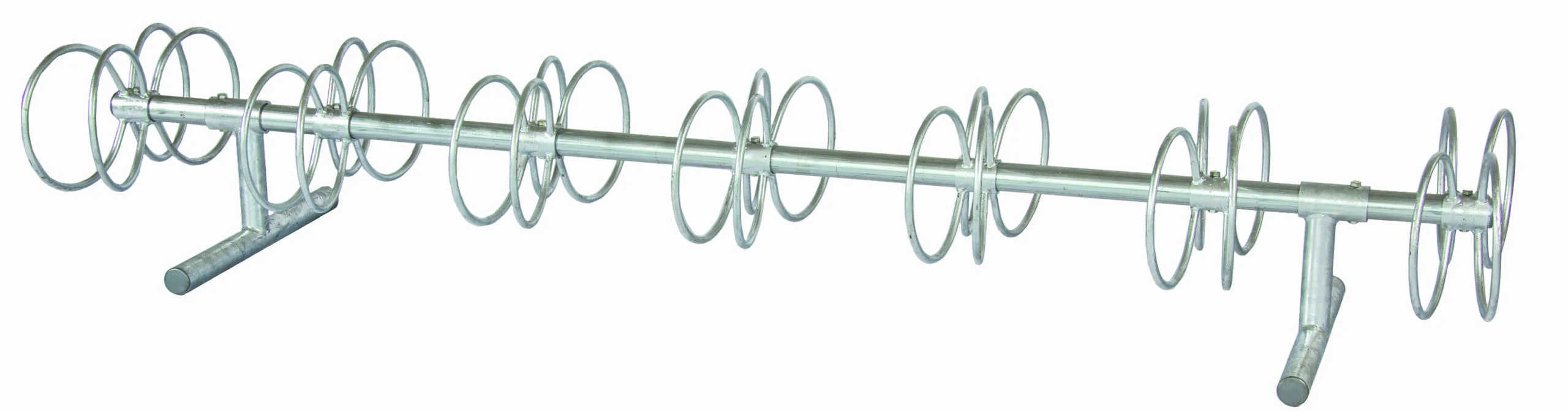 Metal spiral mixer for food processing.