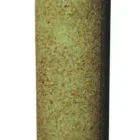 Cork bollard with metal cap.