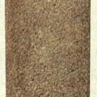 Brown cylindrical object with textured surface.