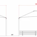 Dimensions and specifications for a structure.