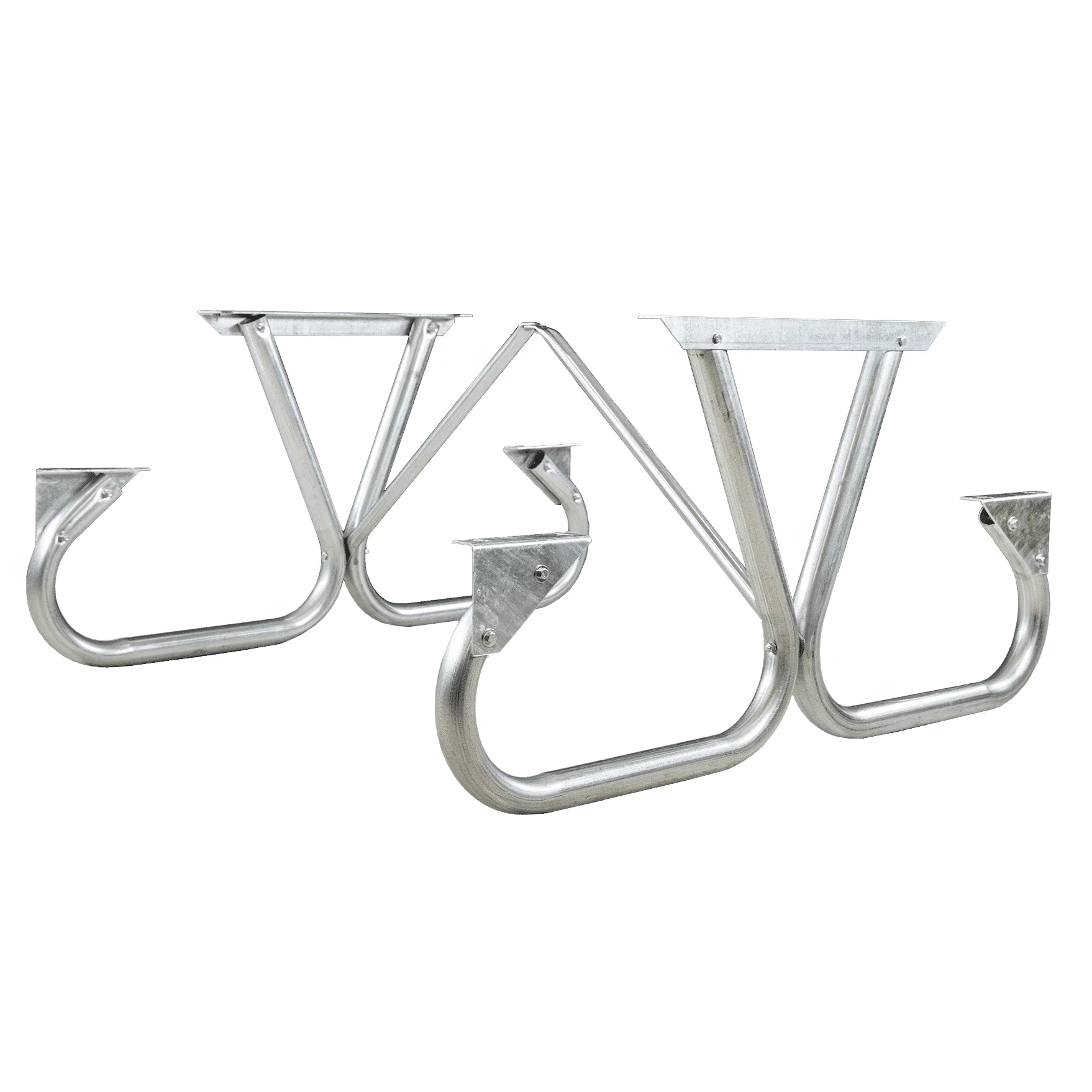 2BGFrameOnly03RcropFrame Metal handrail brackets for outdoor use.