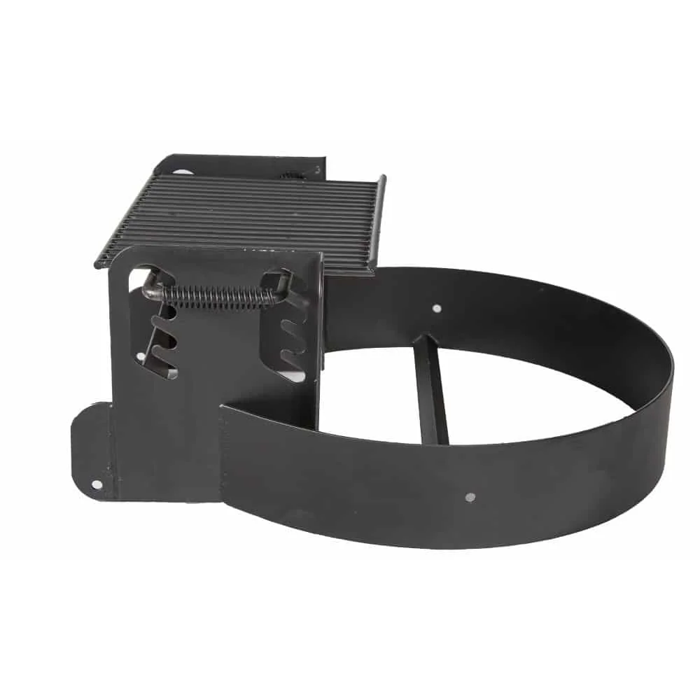 AFG8005rWEB Black metal strap and clip assembly.