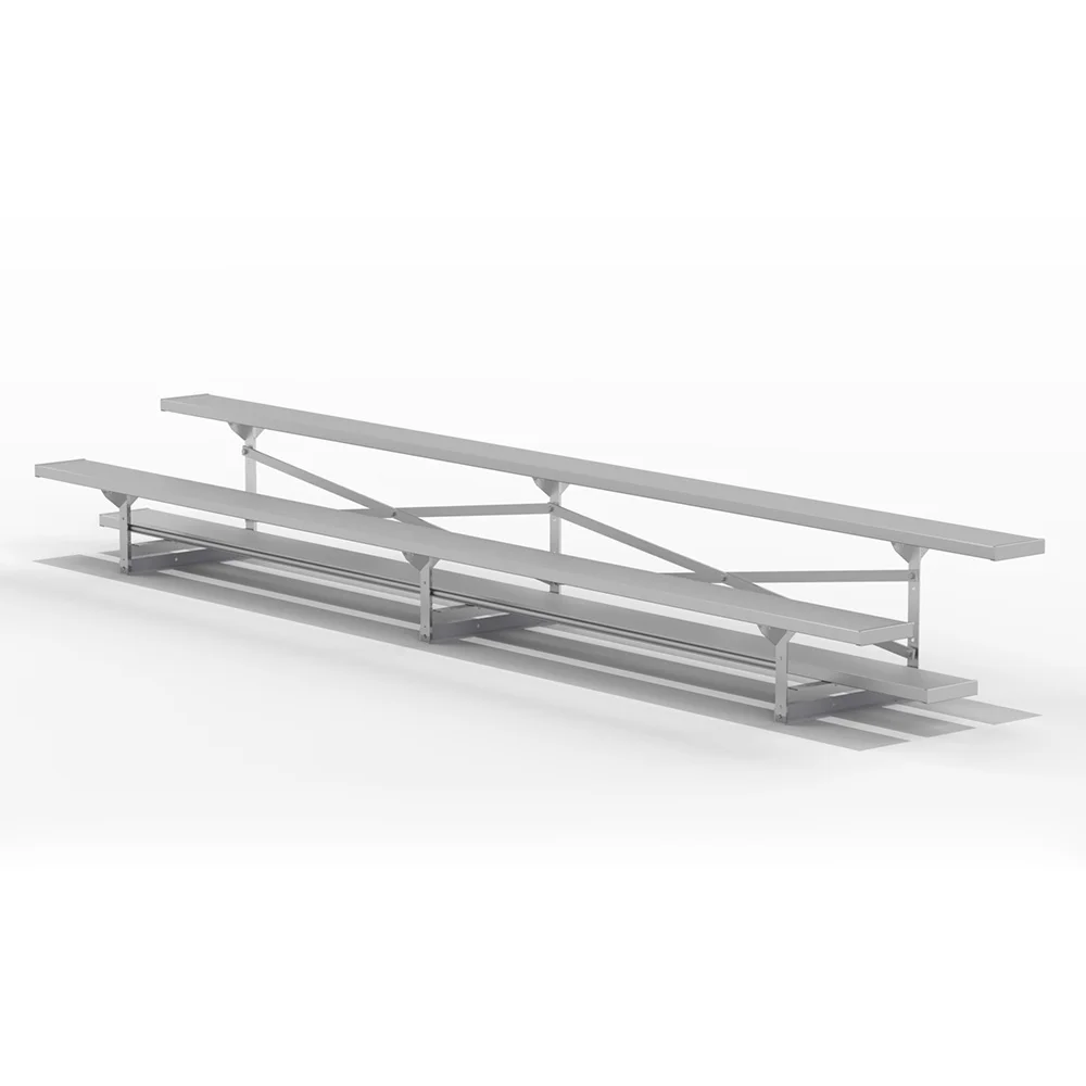 Bleachers for outdoor events.