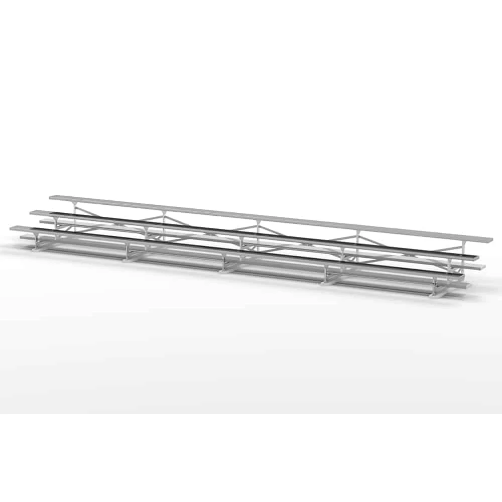 Metal structure on white background.