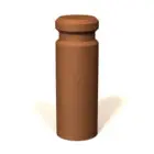 Cork stopper for wine bottle.