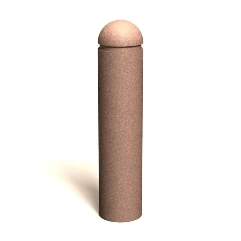 CBRD-1 Bollard post in light brown color.