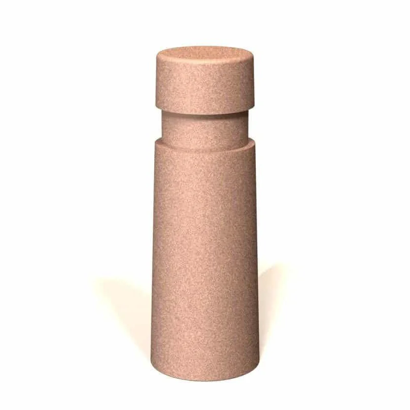 CBRT10-1 A cylindrical object in a light pink color.