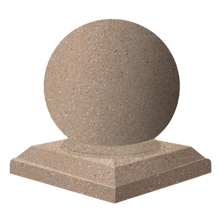 CBSPH52 Concrete sphere on pedestal.