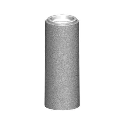 CSR1130 Gray cylindrical object against white background.