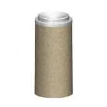 CSR1224 Cylindrical brown object with a white lid.