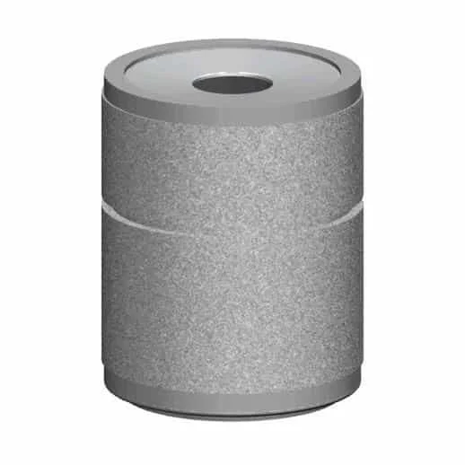 CTCR30AR Gray textured cylinder object.