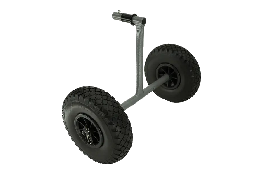 Segway scooter wheel assembly.