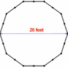 3D model of a blue and red geometric shape.